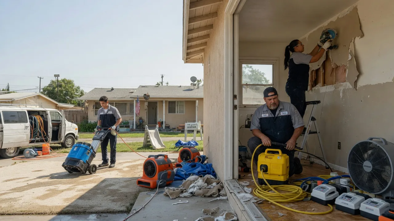 Water Damage Restoration in Hume, CA near me